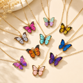Make a Wish Butterfly Pendant Necklace – Colour Choice