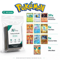 Pokémon Trading Cards Bundle - 50 Cards with 5 Holo Rares, Reverse & 1 Ultra Rare V or EX